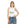 Racer Tank Top - 'Hustle' Crown Design for Women