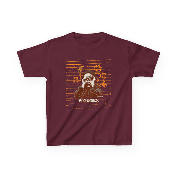 Kids Hustle Mode Tee - Focused