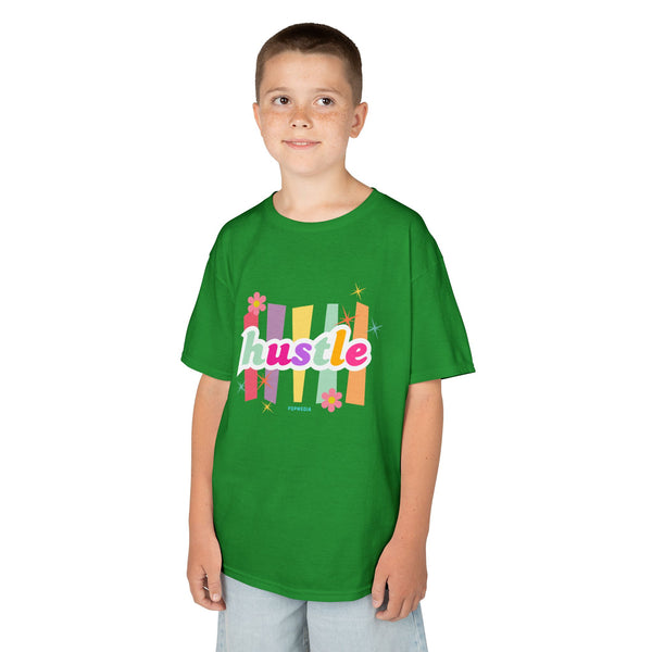 Kids Hustle Mode Tee - Pastel Hustle