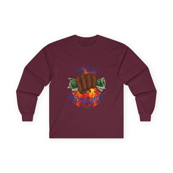 Hustle Mode Long Sleeve - Hustling 25/Eight (B)