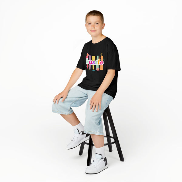 Kids Hustle Mode Tee - Pastel Hustle