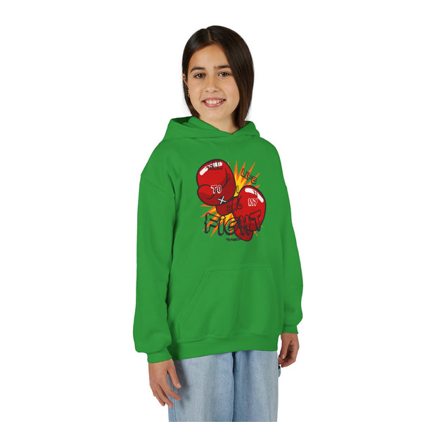 Hustle Mode (Kids) Youth Heavy Blend Hooded Hoodie - All My Life