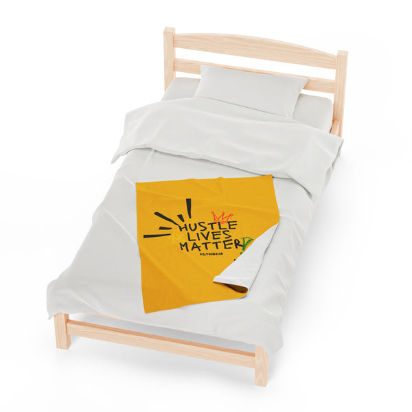 Hustle Mode Plush Blanket - Hustle Lives Matter