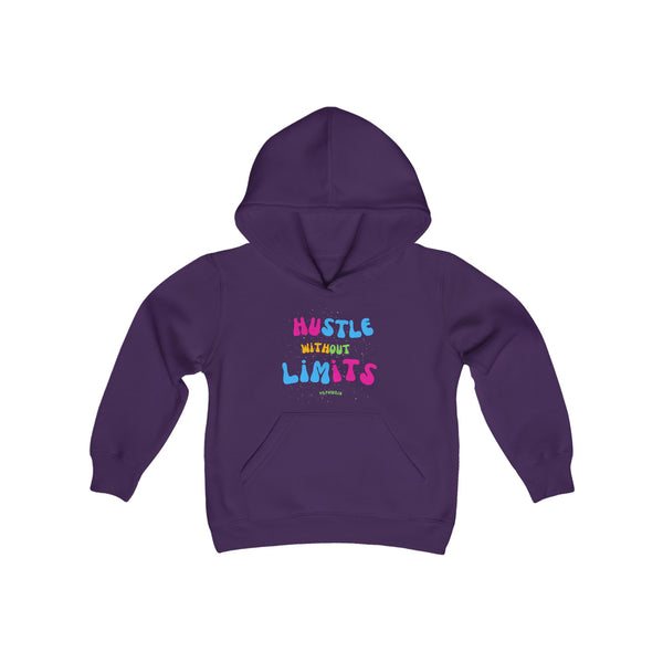 Hustle Mode Youth Heavy Blend Hooded Hoodie - Hustle Without Limits