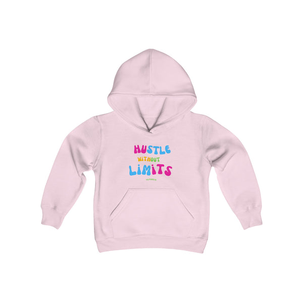 Hustle Mode Youth Heavy Blend Hooded Hoodie - Hustle Without Limits