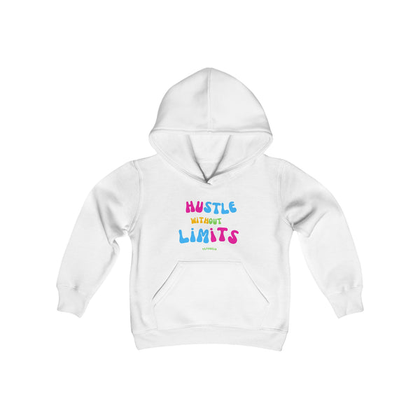 Hustle Mode Youth Heavy Blend Hooded Hoodie - Hustle Without Limits