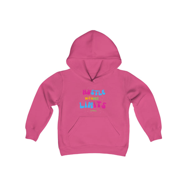 Hustle Mode Youth Heavy Blend Hooded Hoodie - Hustle Without Limits