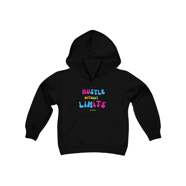 Hustle Mode Youth Heavy Blend Hooded Hoodie - Hustle Without Limits