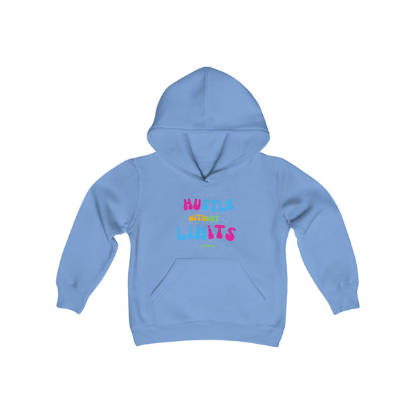 Hustle Mode Youth Heavy Blend Hooded Hoodie - Hustle Without Limits