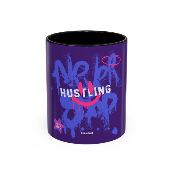 Hustle Mode Coffee Mug (11, 15oz) - Never Stop (Gift)