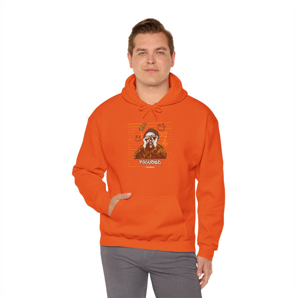 Hustle Mode Hoodie - Focused Brown Crown