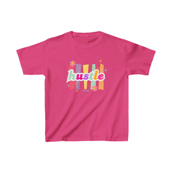 Kids Hustle Mode Tee - Pastel Hustle