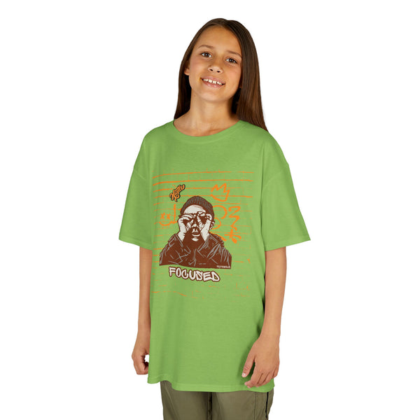 Kids Hustle Mode Tee - Focused