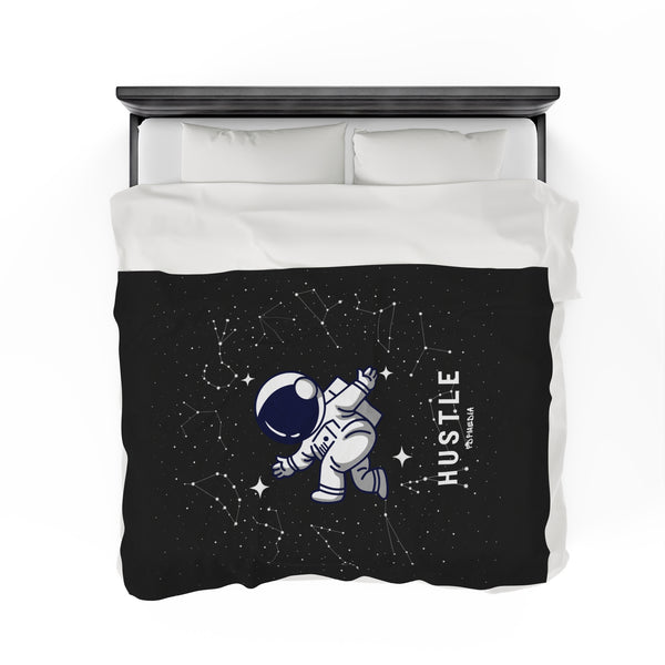 Hustle Mode Plush Blanket - Astronaut