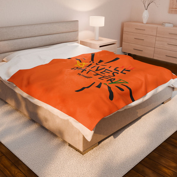 Hustle Mode Plush Blanket - Hustle Lives Matter