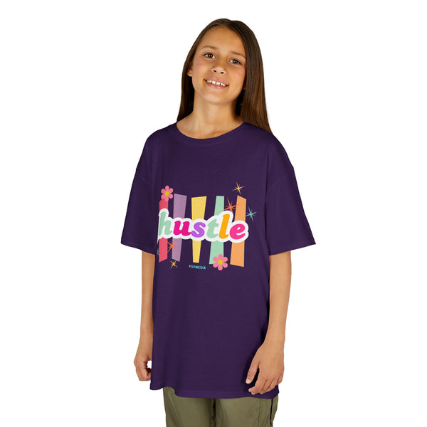Kids Hustle Mode Tee - Pastel Hustle