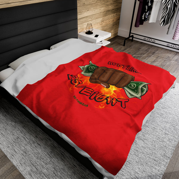 Hustle Mode Plush Blanket - Hustling 25/Eight