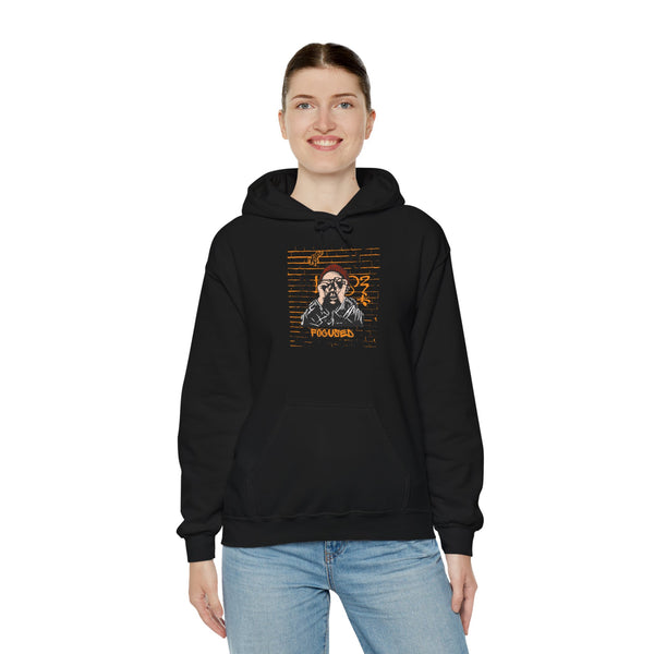 Hustle Mode Hoodie - Focused Black Crown