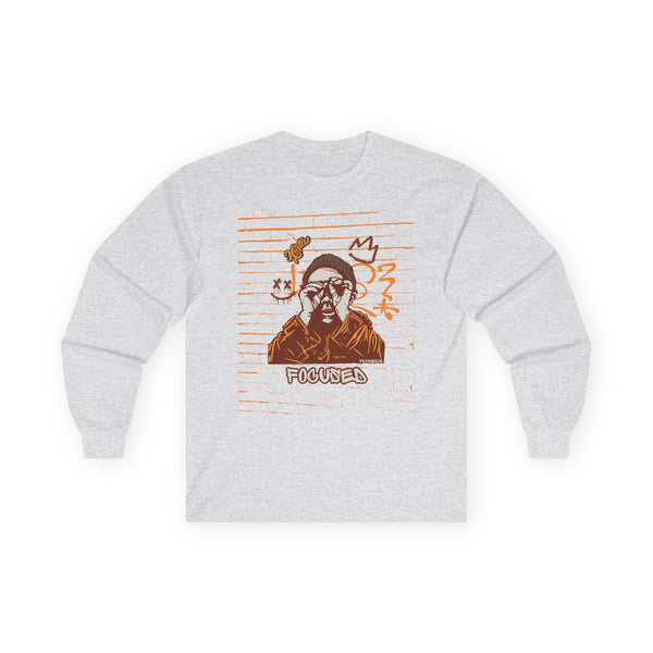 Hustle Mode Long Sleeve - Focused Brown Crown