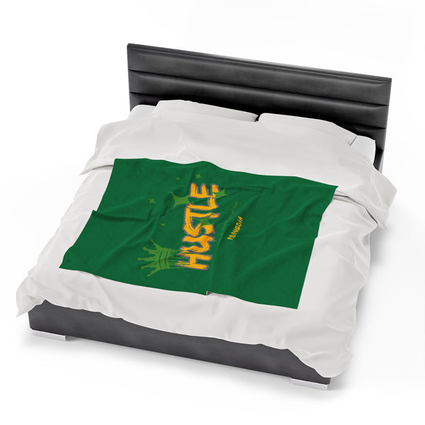 Hustle Mode Plush Blanket - King Hustle