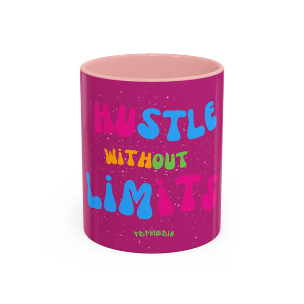 Hustle Mode Coffee Mug (11, 15oz) - Hustle Without Limits (Gift)