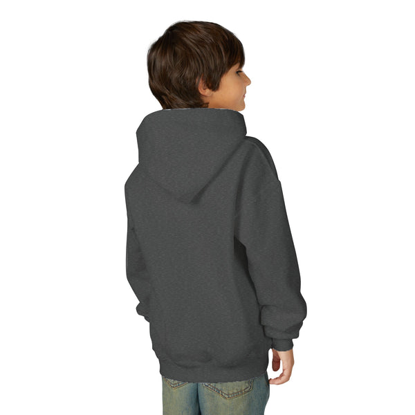 Hustle Mode (Kids) Youth Heavy Blend Hooded Hoodie - Focused (Y)
