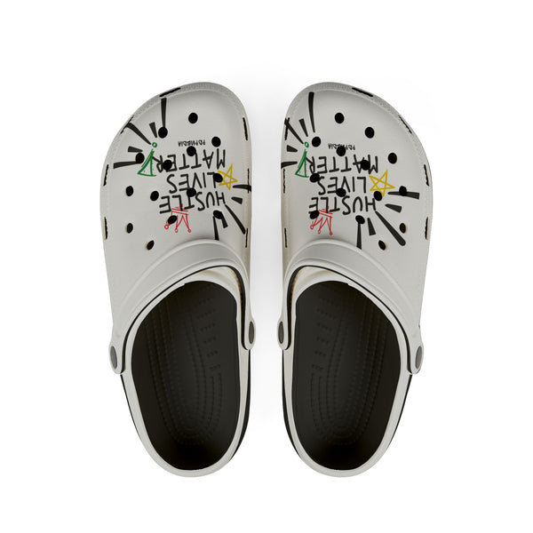 Hustle Mode Foam Rubber Shoes - Hustle Lives Matter (Gift)