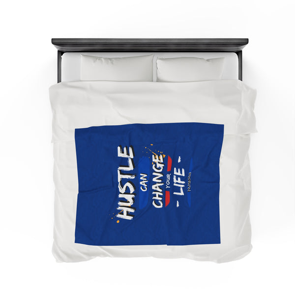 Hustle Mode Plush Blanket - Change Your Life