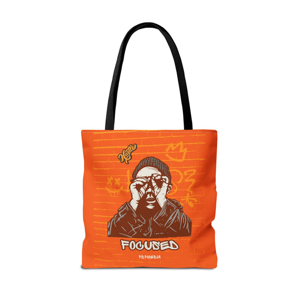 Hustle Mode Tote Bag - Focused Yellow Crown