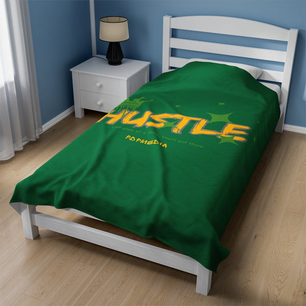 Hustle Mode Plush Blanket - King Hustle