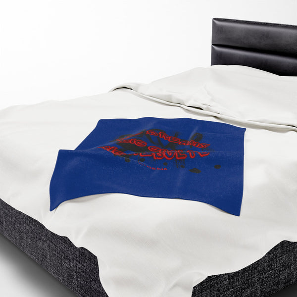 Hustle Mode Plush Blanket - Big Dreams