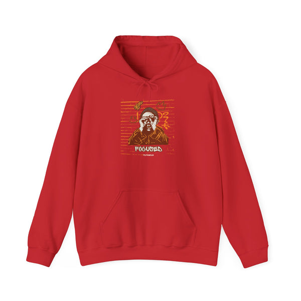 Hustle Mode Hoodie - Focused Brown Crown