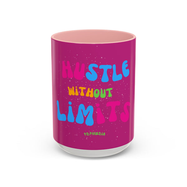 Hustle Mode Coffee Mug (11, 15oz) - Hustle Without Limits (Gift)