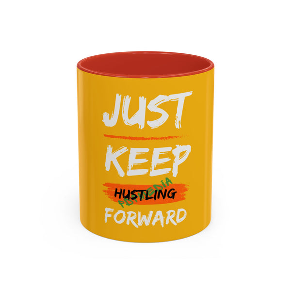 Hustle Mode Coffee Mug (11, 15oz) - Keep Moving Forward (Gift)