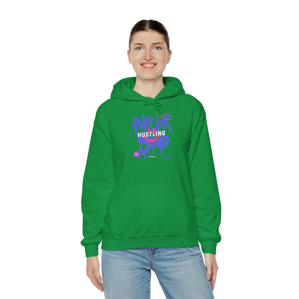 Hustle Mode Hoodie - Never Stop (Paint)