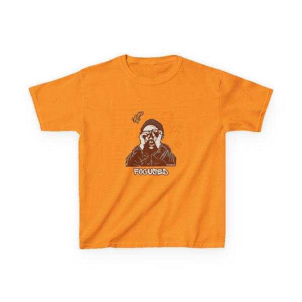Kids Hustle Mode Tee - Focused