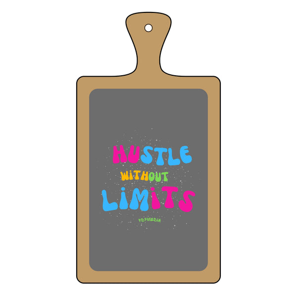 Charcuterie Board - Without Limits (Engraving) - Hosting Experience Upgrade Acacia Wood Slate Cheese Lovers Entertaining Statement Piece