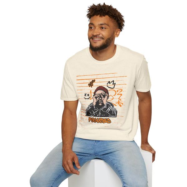 Hustle Mode Tee - Focused Black Crown