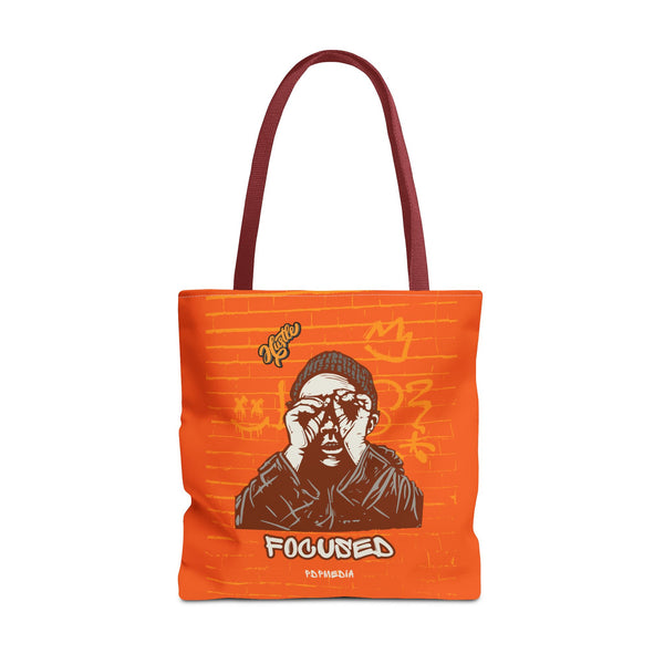 Hustle Mode Tote Bag - Focused Yellow Crown