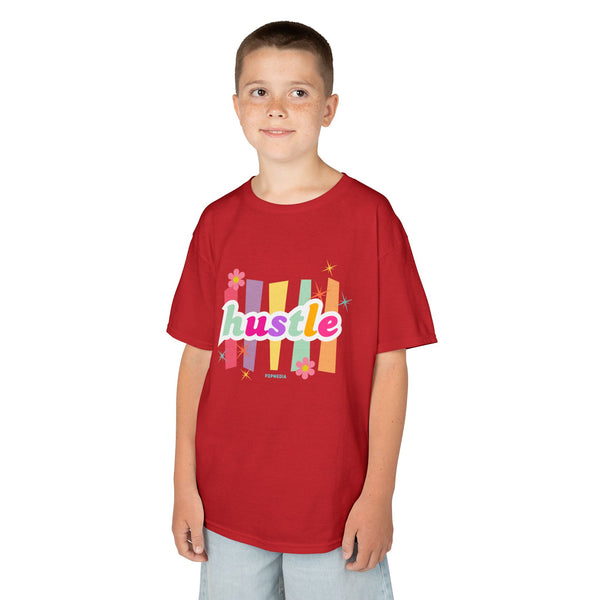 Kids Hustle Mode Tee - Pastel Hustle