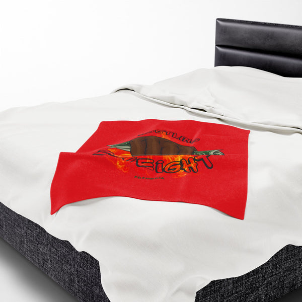Hustle Mode Plush Blanket - Hustling 25/Eight