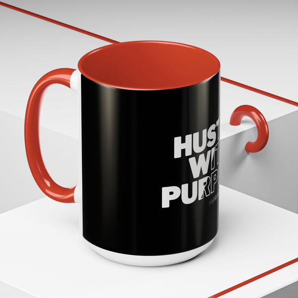 Hustle Mode Coffee Mug (11, 15oz) - Hustle With Purpose (Gift)