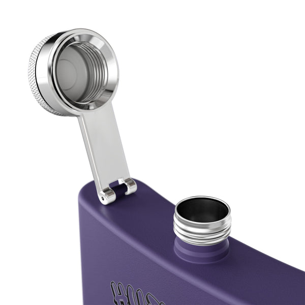 Flask, Hustle Mode - Stainless Steel 6oz (Hustle Activated)