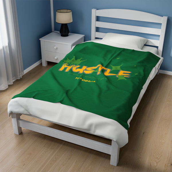 Hustle Mode Plush Blanket - King Hustle