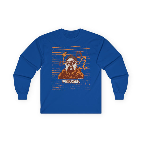 Hustle Mode Long Sleeve - Focused Brown Crown