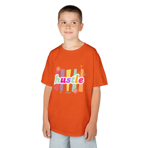 Kids Hustle Mode Tee - Pastel Hustle