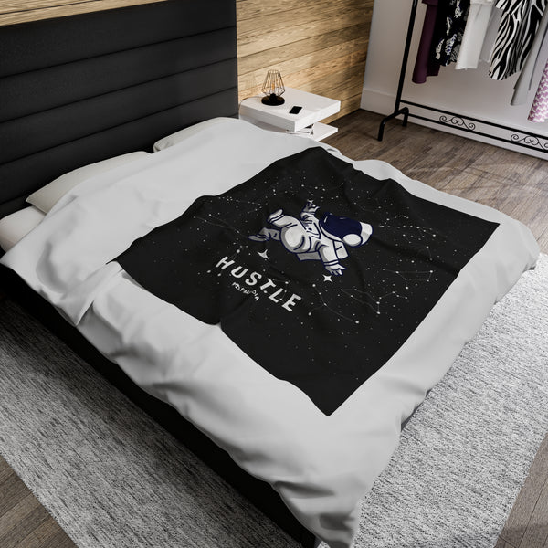 Hustle Mode Plush Blanket - Astronaut