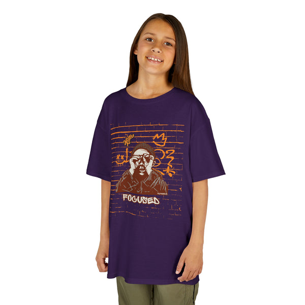 Kids Hustle Mode Tee - Focused