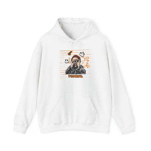 Hustle Mode Hoodie - Focused Black Crown