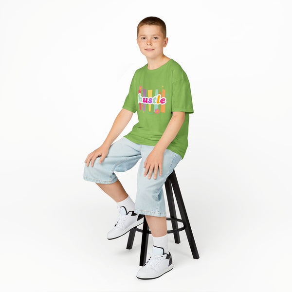 Kids Hustle Mode Tee - Pastel Hustle